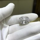 DF32M Lab moissanite ring 4.6ct