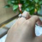 M06D Lab moissanite ring 2.0ct