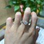 M06D Lab moissanite ring 2.0ct