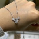 DF45O Lab moissanite necklace 1.1ct