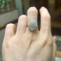NW89M Lab moissanite ring 2.0ct