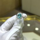 AS48M Cultivated colored gemstone ring, 3.29ct