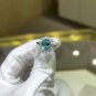 AS48M Cultivated colored gemstone ring, 3.29ct