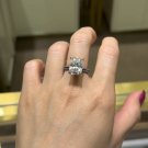 TS30M Lab moissanite ring 8.0ct
