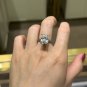 TS30M Lab moissanite ring 8.0ct