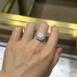 NW118M Lab moissanite ring 1.1ct