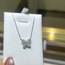 DF01O Lab moissanite necklace 1.02ct