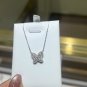 DF01O Lab moissanite necklace 1.02ct