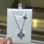 DF41O Lab moissanite necklace 0.4ct