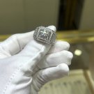 M76C Lab moissanite ring 3.0ct