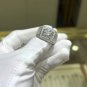 M76C Lab moissanite ring 3.0ct
