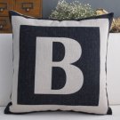 2017 fashion big b cushion cover