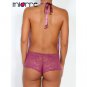 Women Gorgeus Sexy Lace Short Nightgown Lounge Chemise V Neck Nightwear Lingerie