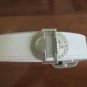 Extra Large White Star-Studded Belt