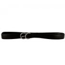 2XL Black Belt with Round Buckle