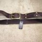 xl brown belt slvr buckle