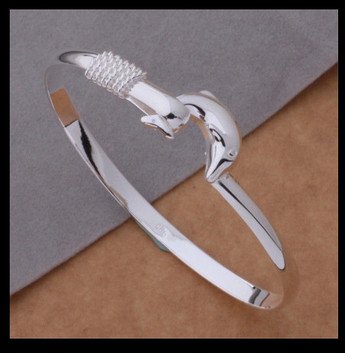 Costume jewelry - dolphin bangle