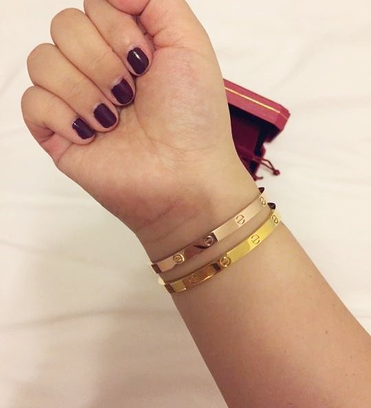 CARTIER SLIM LOVE SCREW BRACELET