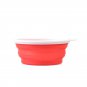 Food bowl for pet dog cat silca gel with buckle