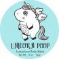 Unicorn Poop Body Butter Balm - Unicorn - Bubblegum - Aftergloh