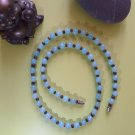 Angelic Amazonite Meditation Necklace. Genuine Natural Amazonite stones.