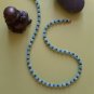 Angelic Amazonite Meditation Necklace. Genuine Natural Amazonite stones.