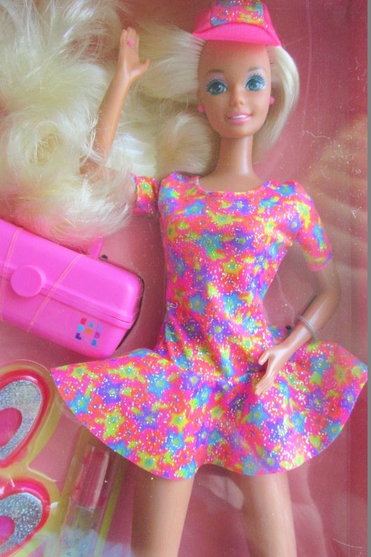 glitter beach barbie