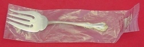 Rose Cascade Gold by Reed & Barton Sterling Silver New Cold Meat Fork 8 5/8"