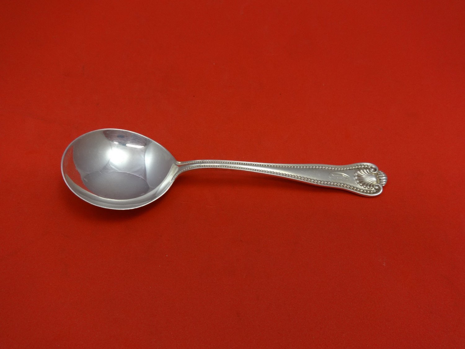 Newport Shell by Frank Smith Sterling Silver Bouillon Soup Spoon 5 3/8"