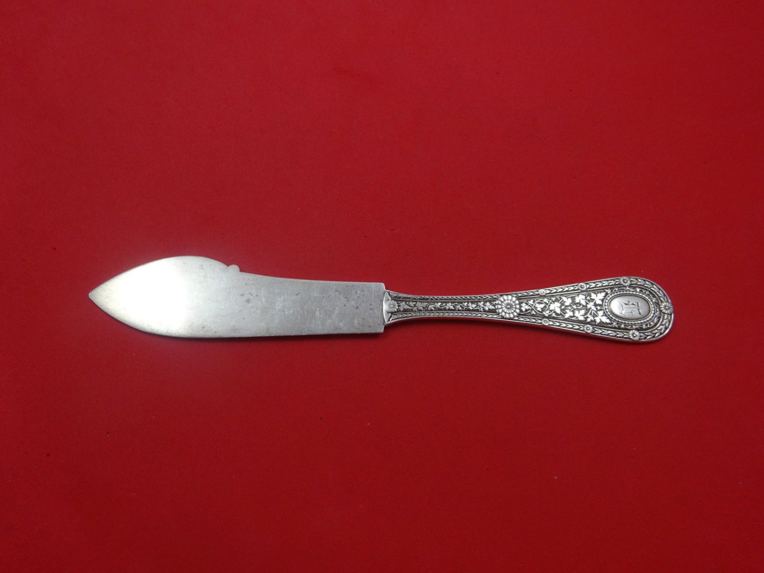 Laureate by Whiting Sterling Silver Master Butter Knife Flat Handle 7 3/8