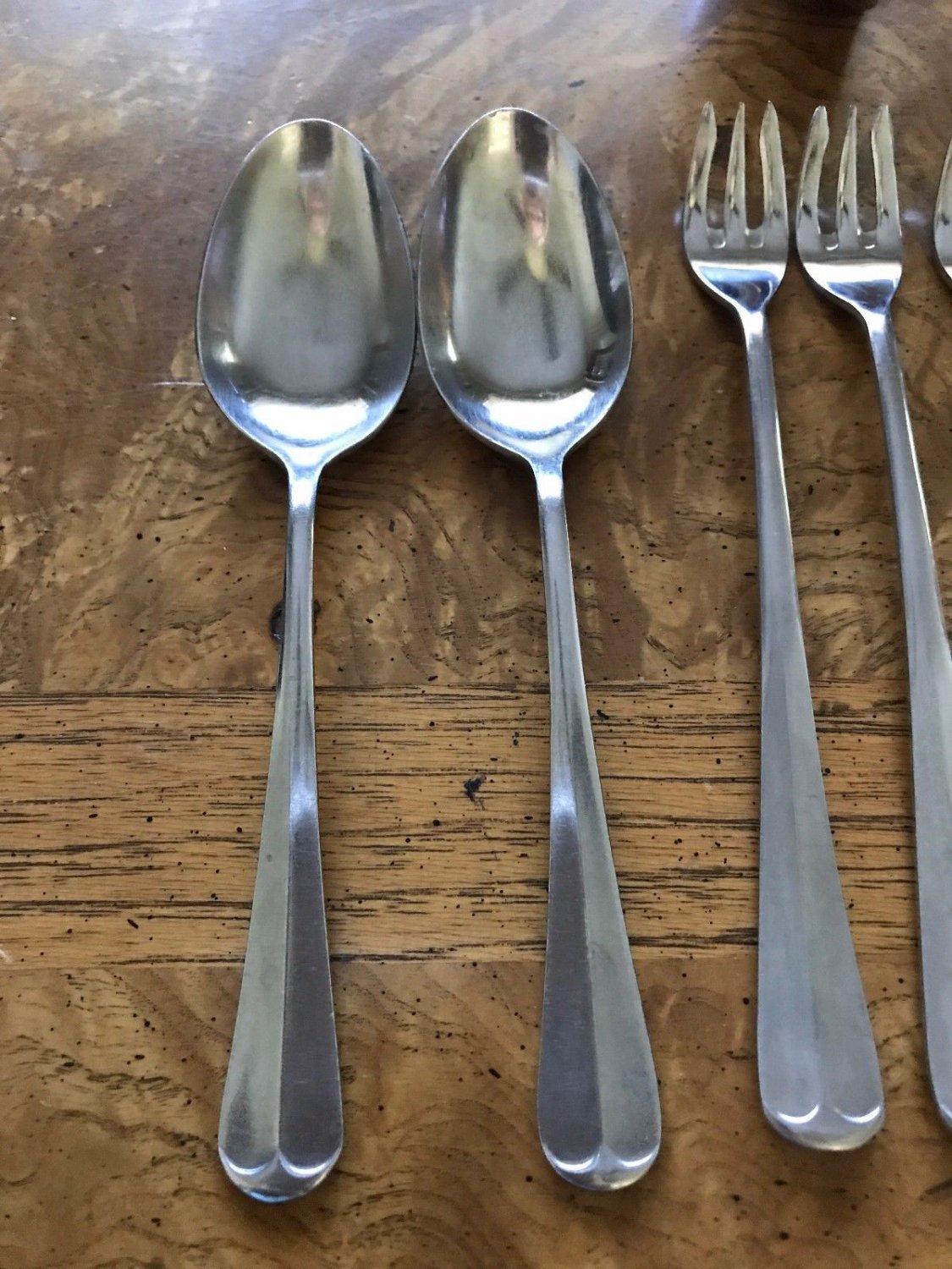 15 pc BEEFEATER Northland Stainless Japan Flatware cocktail forks ice