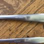 WMF Cromargan Germany CONTINENTAL Small Cold Meat Fork & 5 O'Clock Spoon Satin
