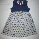 Disney Minnie Mouse Girls Blue Gray Sleeveless Dress Size 3T