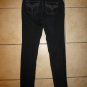 YMI Junior Women's Black Denim Skinny Jeans Size 0