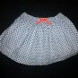 OshKosh Toddler Girl White Blue Polka Dot Skirt Size 2T