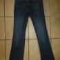 New London Junior Womens Blue Denim Boot Cut Jeans Size 27 3/4