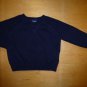 Baby Gap Girls Blue Cotton Viscose Long Sleeve Knitted Pullover Sweater 6-12 M
