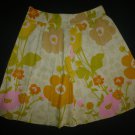 Junior Women's Floral Glam Skirt Size Medium M