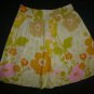 Junior Women's Floral Glam Skirt Size Medium M
