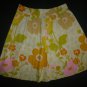 Junior Women's Floral Glam Skirt Size Medium M