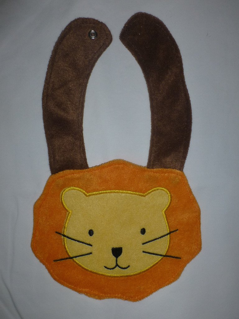 NEW Carter's Lion Terry Cloth Baby Boysa Teething Drool Bib