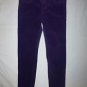 Kut from the Kloth 'Diana' Women's Purple Skinny Corduroy Pants Size 8