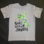 The Childrens Place Boys Gray Skate Monkey Short Sleeve Shirt Size 4T