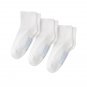 NWT Gymboree Boys White Sport Socks 3-Pack 5-7