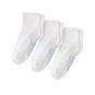 NWT Gymboree Boys White Sport Socks 3-Pack 5-7