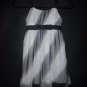 Holiday Editions Black White Silver Sequin Girls Christmas Holiday Dress 7-8