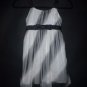 Holiday Editions Black White Silver Sequin Girls Christmas Holiday Dress 7-8