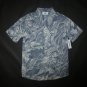 NWT Old Navy Boys Blue Denim Button Down Short Sleeve Shirt 6-7