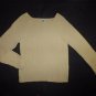 Gap Women's Beige Rib Knitted Sweater Size Large