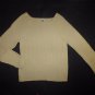 Gap Women's Beige Rib Knitted Sweater Size Large
